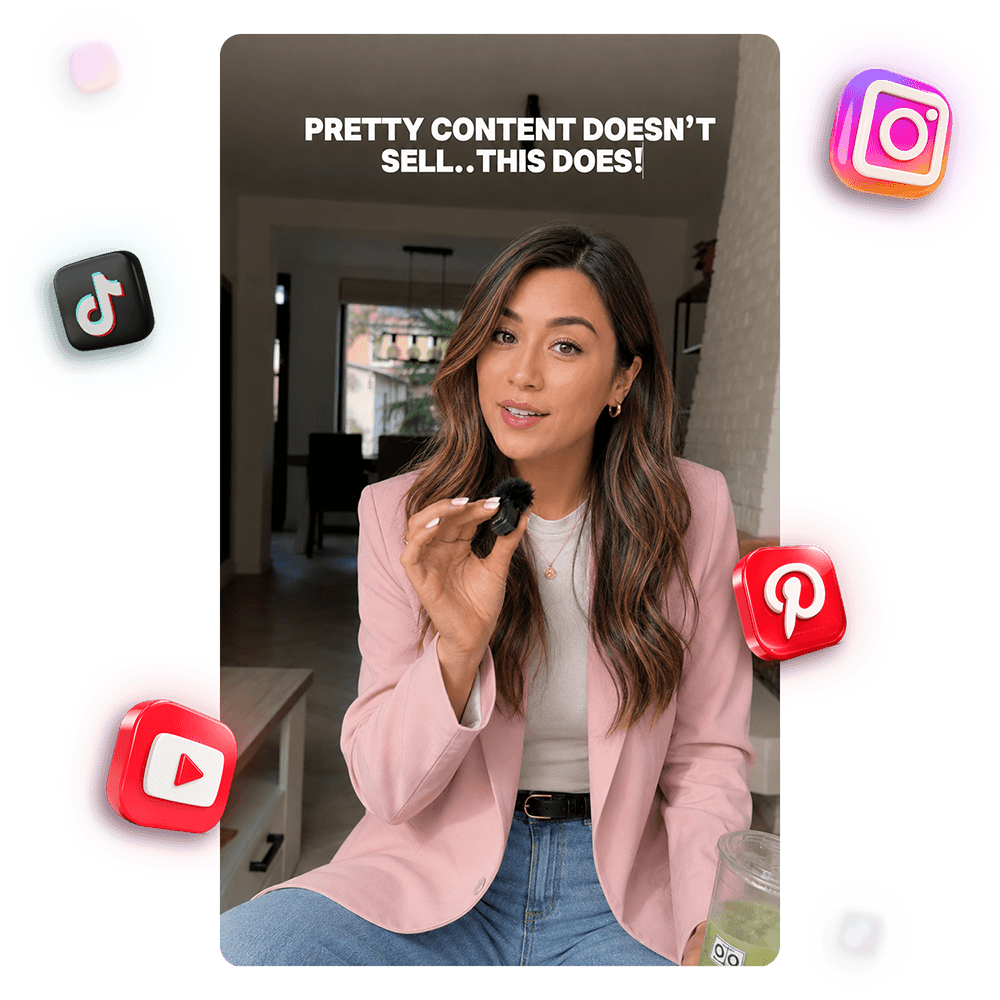 Paste a link from YouTube, TikTok, Pinterest or Instagram and Rofy remakes it for your brand